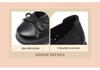 Red Dragonfly Women's Summer Slip-on Leather Sandals – Hollow, Breathable, Casual Shoes for Women and Moms.
