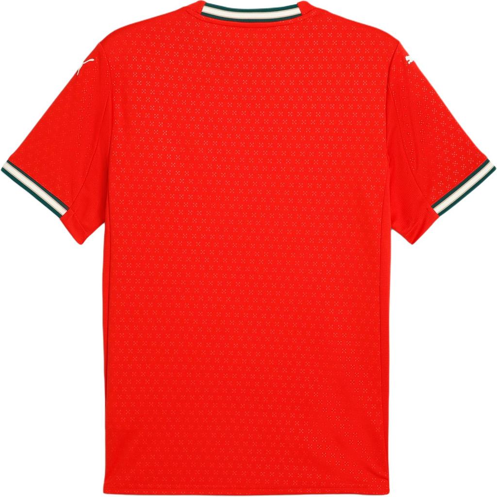 Puma X FPF Collaboration Portugal Home Jersey 2025 Fashionable Short Sleeve Football Shirt Men jersey Red 77919001