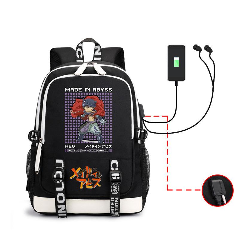 Stylish Backpack, Day From The Abyss, Printed Backpack, Student Large-Capacity Schoolbag, Travel Bag
