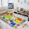 ABC Rug for Kids Playroom,Toddler Alphabet Mats Washable for Baby Area,Classroom,Play Room,Floor,Nursery (2.6×4ft /31×47in)
