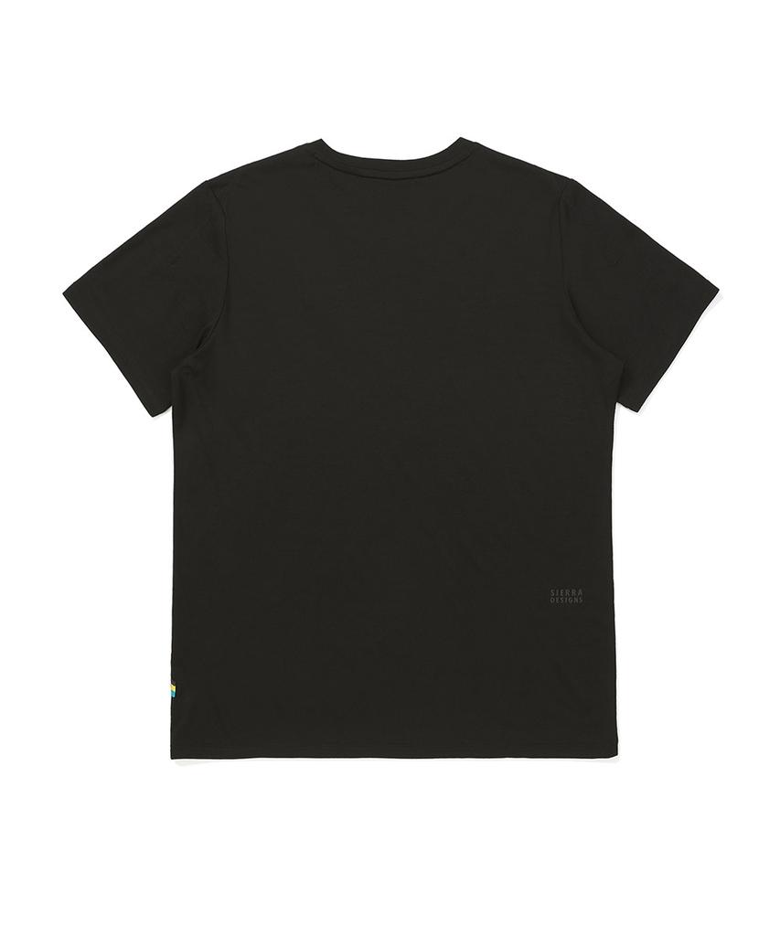 SIERRA DESIGNS W) Sierra Wool Short Sleeve Black