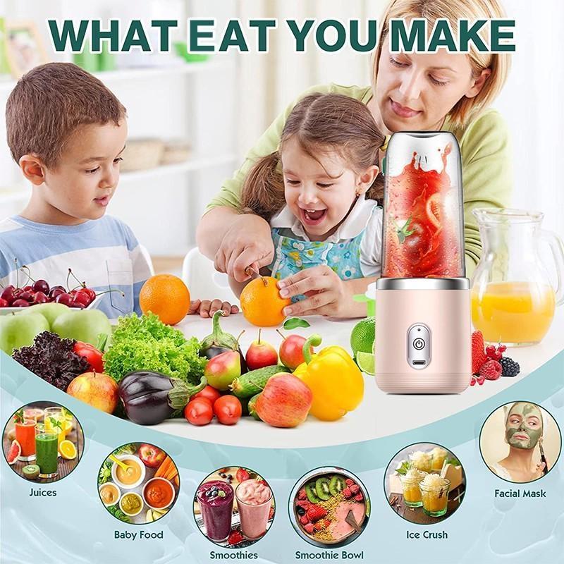 Portable Blender Mini Blender for Shakes and Smoothies,Personal Blender with Rechargeable USB,Fruit,Smoothie,Baby Food Mixing Machine Blender