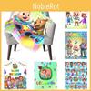 Ultra Soft Cocomelon Flannel Blankets For Kids Warm Comfortable And Cozy Gift