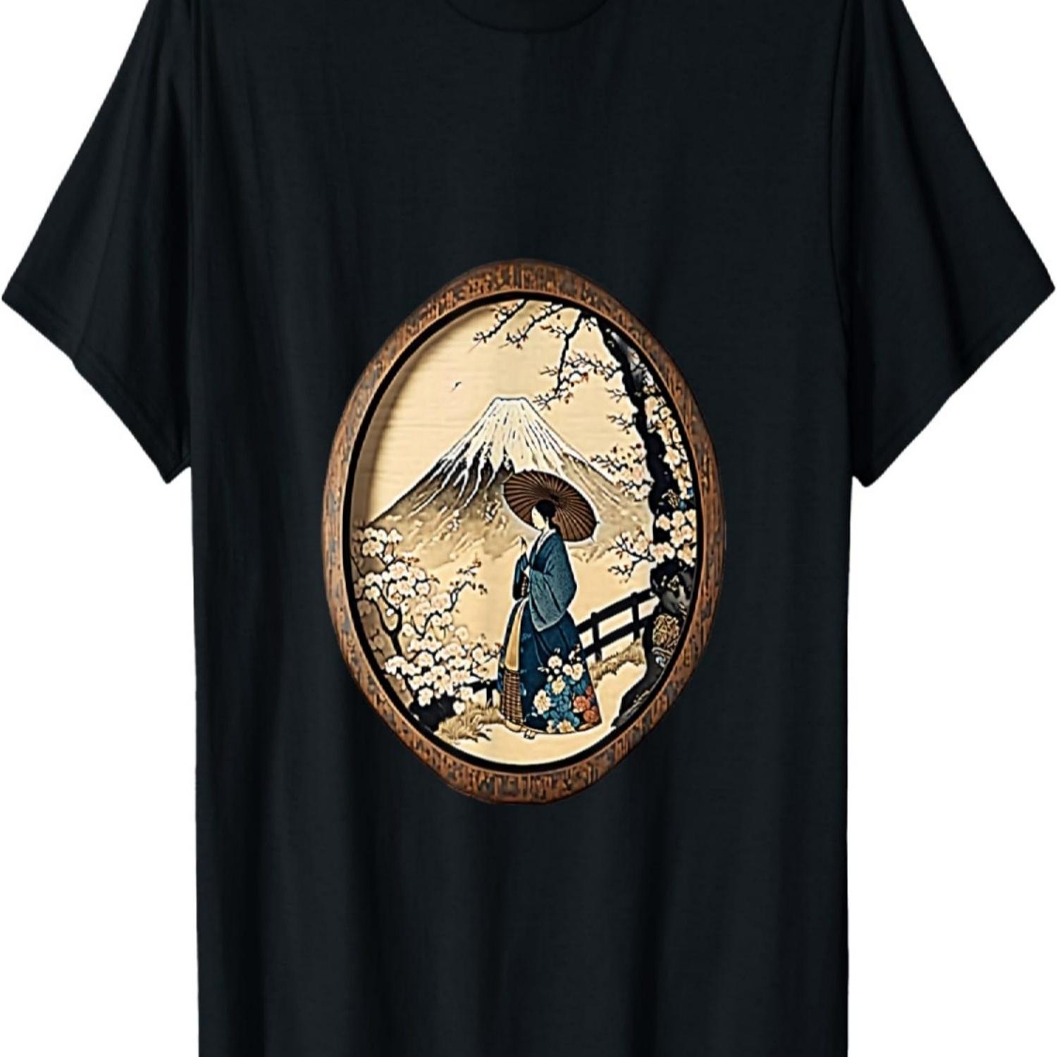 

Sakura Castle SplendorLady Beautiful Cherry Blossom T-Shirt S чёрный