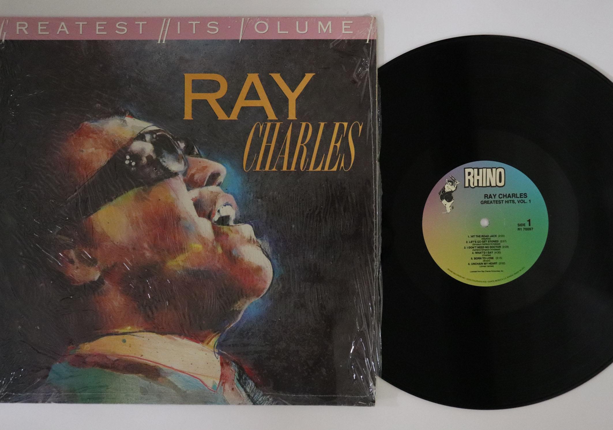

LP Пластинка РЭЙ ЧАРЛЬЗ - Greatest Hits Vol.1 R170097 RHINO 1988 US Соул/Фанк Б/У