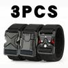 3pc Quick release belts adjustable for outdoor use durable and thick multifunctional men belt Casual golf belts for men