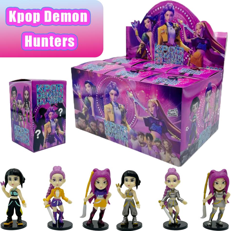 Neue Kpop Dämonenjäger Figur Modell Spielzeug Cartoon Gaming Peripheriegeräte Schreibtischdekoration Sammelfiguren Modell Für Kinderspielzeug