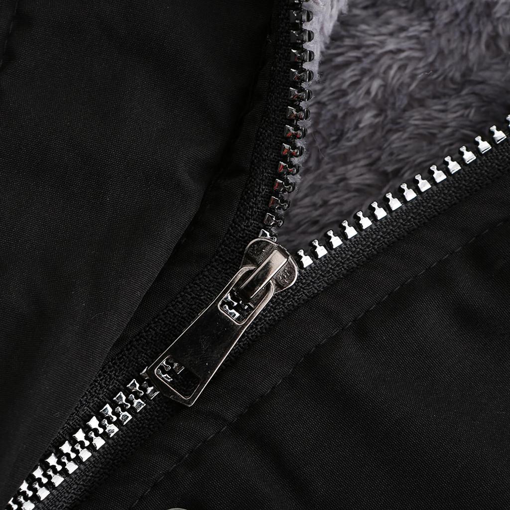 Women's Winter Long Thickening And Velvet Keeping Warm Casual Coat With Hat