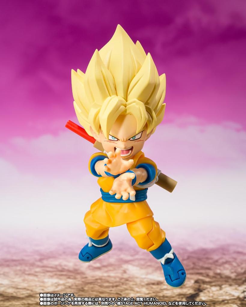 Tamashii Nations Dragon Ball Daima Super Saiyan Son Goku S.H.Figuarts - (Mini)