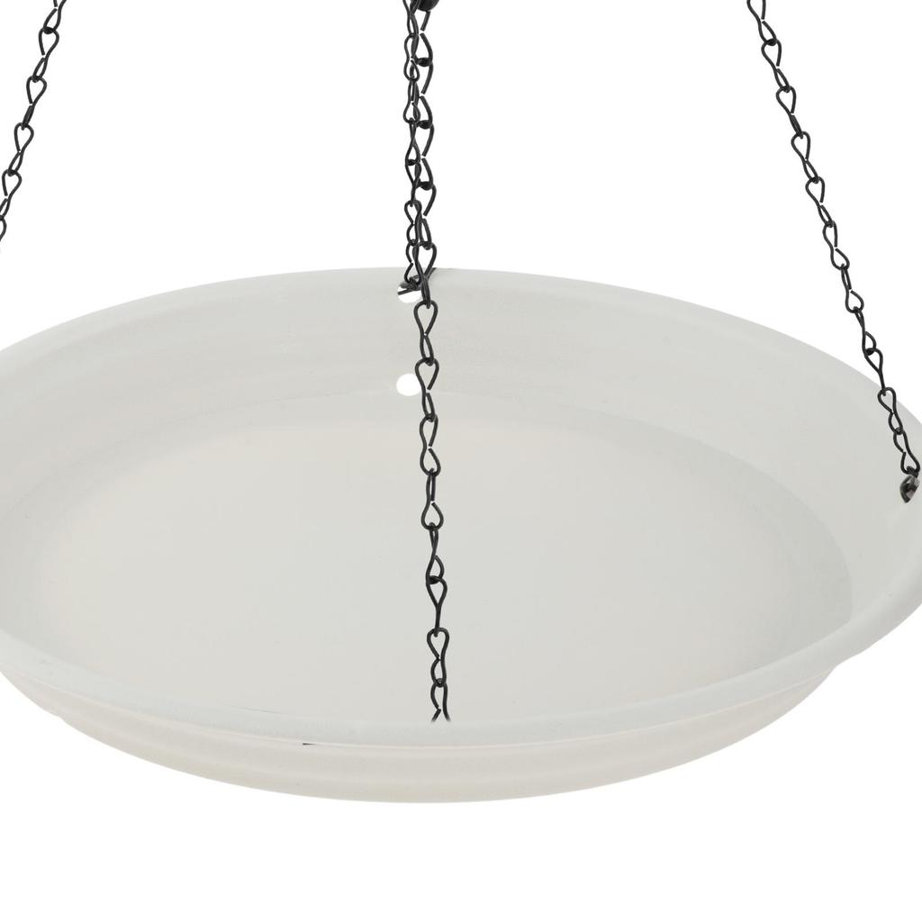 Hanging Bird Feeder Tray Large Capacity Platform Easy Clean Waterproof Bird Feeding Station for Backyard Garden Outside