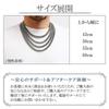 KJ Phiten [Limited Edition] Titanium Kihei Necklace, Length 45-60cm (60cm), Width 8.8mm, Chain, Men's and Women's, Made in Japan