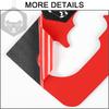 For Mercedes Benz B W245 2005-2011 Real Carbon Fiber 2Pcs Gear Stickers Shift Panel Auto Interior Cover Decoration