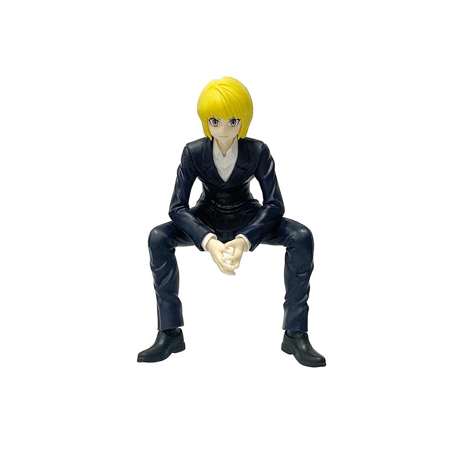 

Figura de acción de Anime HunterxHunter Kurapika Chrollo, isoka, Hisoka, colección de juguetes, modelo de tapón de fideos, regal