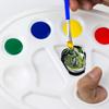 1PC Painting Palette Reusable Clean Easily Plastic Paint Tray Art Supplies Essential for Painting Enthusiasts Office School  ZYF