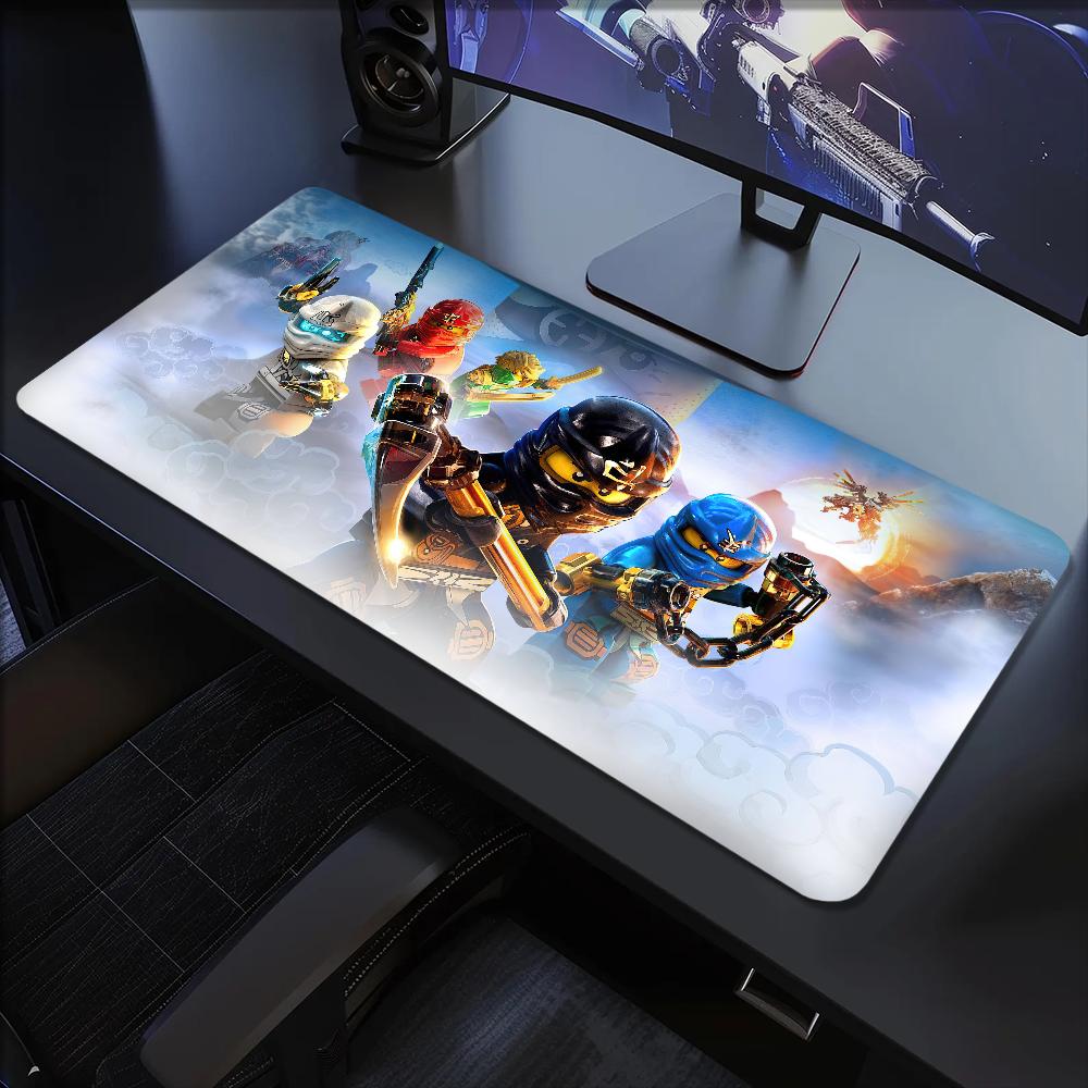 Game N-Ninjago Masters of S-Spinjitzu Mouse Pad Non-slip Thickened Large Writing Lockedge Office Student Gaming Cushion MousePad