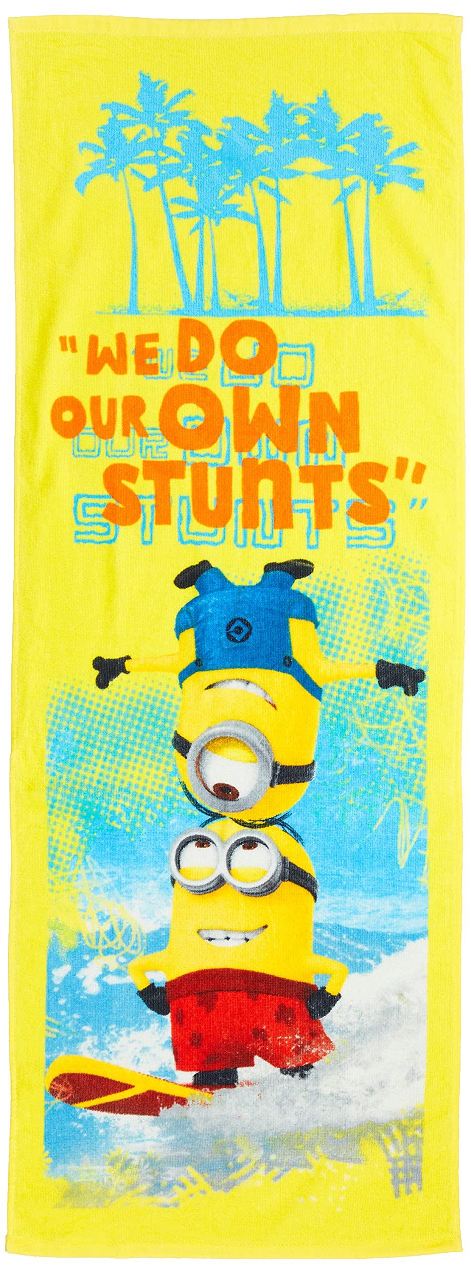 

Marushin Junior Bath Minion Surf 40 x 110 см Полотенце, Миньоны, Желтый, 4805044900, Прибл.