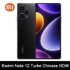 Китайское ПЗУ Xiaomi Redmi Note 12 Turbo 5G смартфон Snapdragon 7 + Gen 2 6,67 дюйма 120 Гц OLED 5000mAh 67W Быстрая зарядка 64MP Основная камера NFC