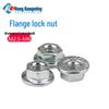 Hexagon Flange Nut with Washer Disc, Locking Anti-Loosening, Machine Thread, M2.5-M12