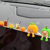 2025 Car Console Ornament: Cute Orange Little Man