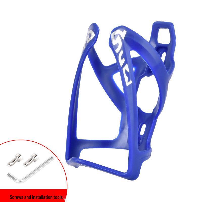 Bicycle Water Bottle Holder: Durable PC Plastic & Aluminum Alloy for Road and Mountain Bikes