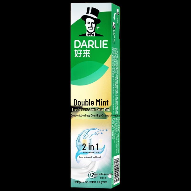 Darlie Double Mint 2-in-1 Mouthwash 5-Pack