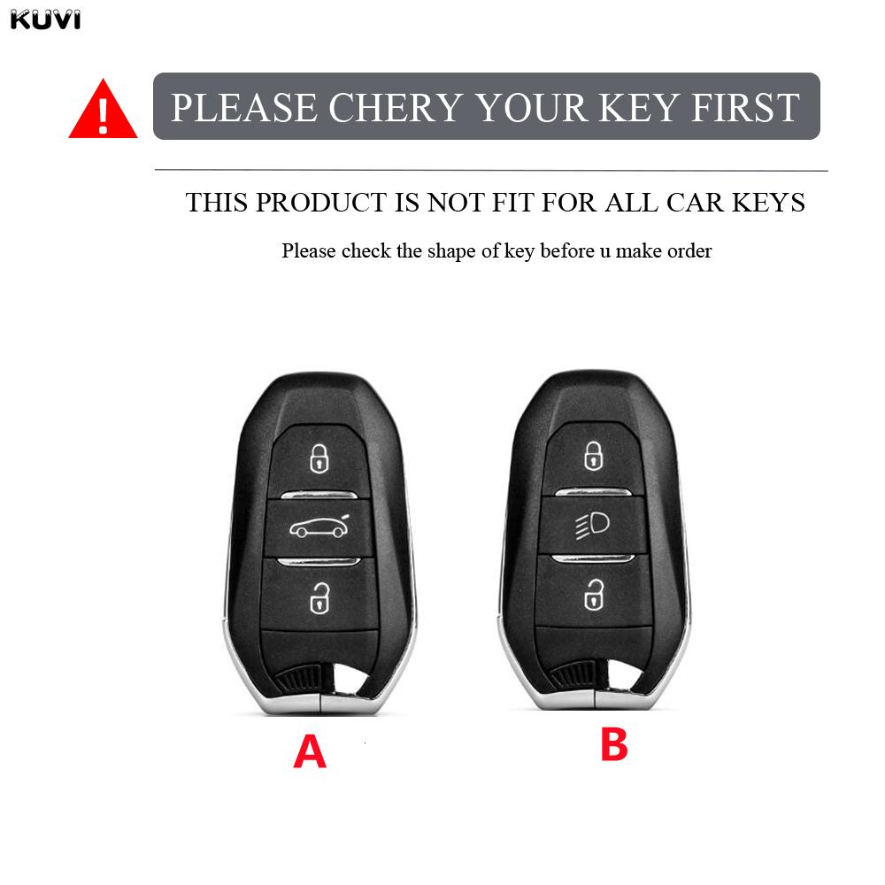 For Peugeot 2008 3008 4008 5008 308 408 508 Citroen C1 C2 C4 C6 C3-XR Picasso Grand DS3 DS5 Shell TPU Car Smart Key Case Cover