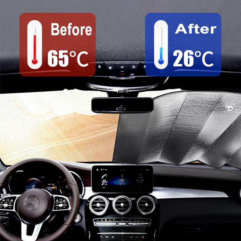 Car Windshield Sunshade Cover Foldable Front Window Sun Shade/Cover/Visor Anti UV Auto Windscreen Sun Block Protector Reflector