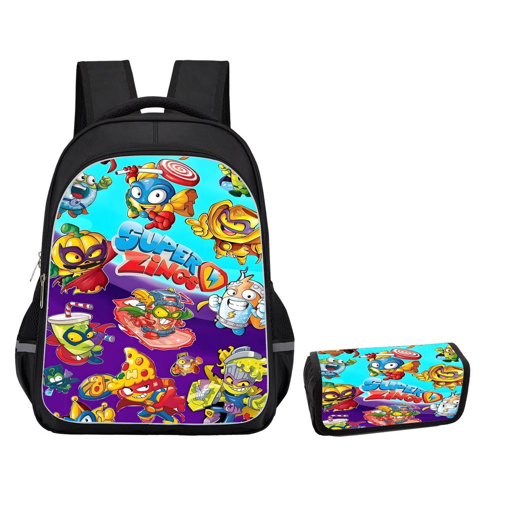 Superzings Trendy Comfortable School Bag Children'S Movie Peripheral Ultra Lightweight Storage Pencil Case