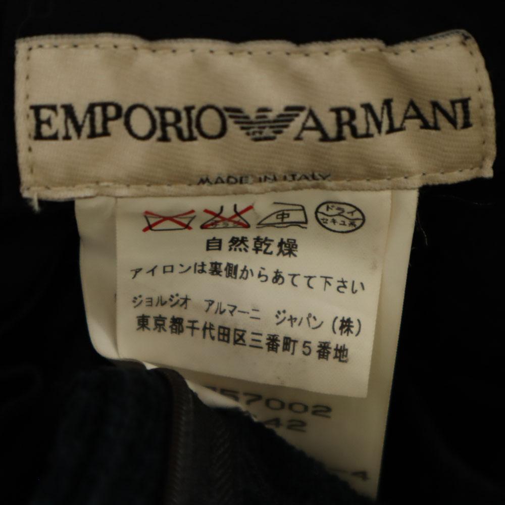 Emporio Armani made in Italy Corduroy pants 56 black Men's Used