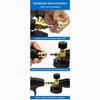 Copper Pressure Washer Adapter with Threaded Coupler Design for Hoses and Matching Cleaning Equipment Fittings
