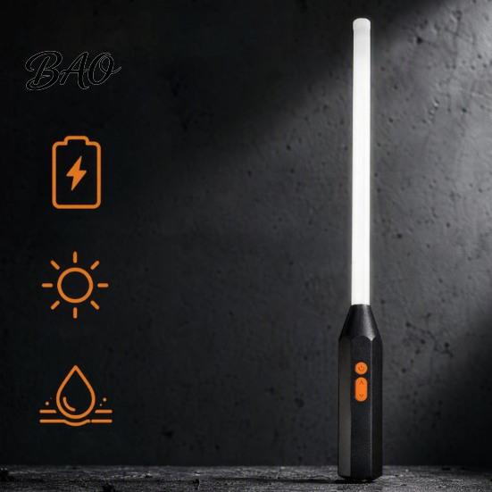 Adjustable Brightness Maintenance Light Flexible LED Flashlight Stick, Bendable Rechargeable Work with Brightness, Portable Cordless Inspection