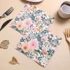 Flower Party Disposable Paper Napkins for Weddings and Western Food