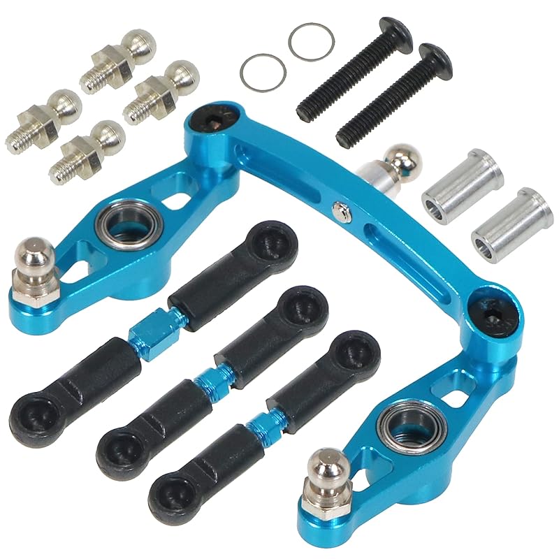 

SP Steering Crank V2 with Bearing for Tamiya TT02 [#TT02-15V2U3] [Eagle Model]