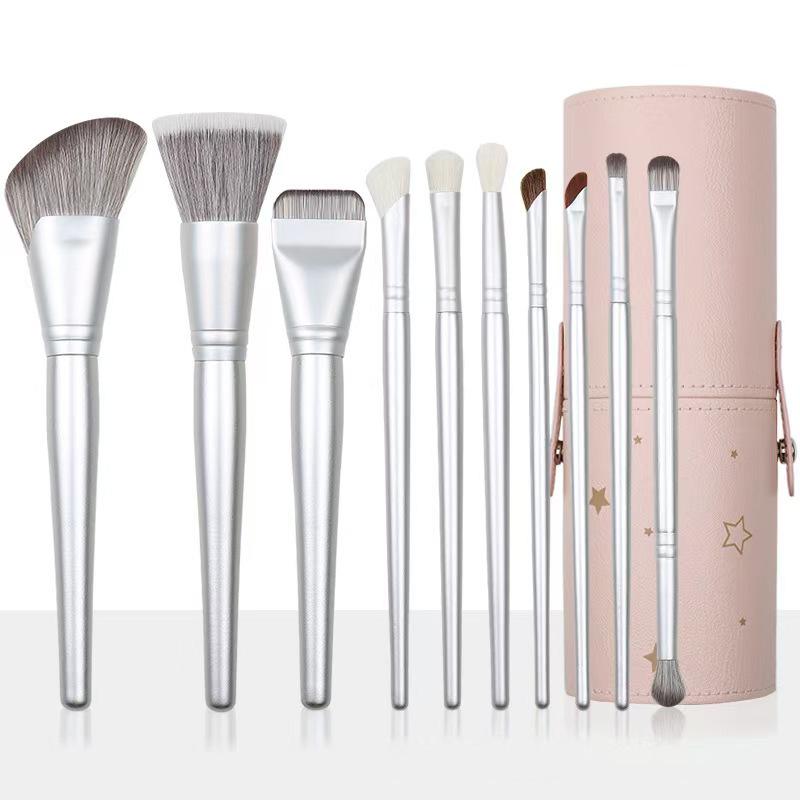 

Набор двусторонних кистей для теней и стипплинга Liuyin - Щетина из конского и козьего волоса