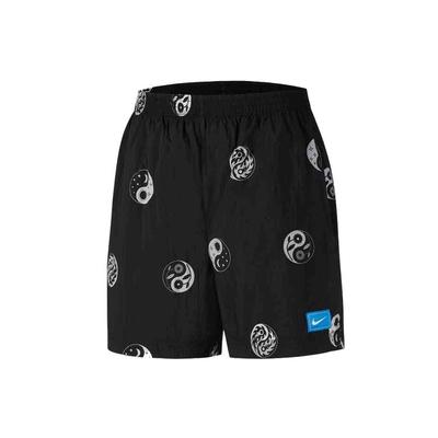 Sportswear Printed Straight-Leg Lightweight Shorts Women Shorts Black CJ3886-010