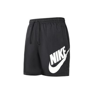 Casual Sport Big Logo Woven Shorts Men Bottoms Black CV9303-010