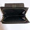 Used BOTTEGA VENETA Intrecciato Bi-fold Wallet Black Leather