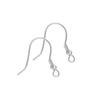 DIY 925 Sterling Silver Accessories Ear Fish Hooks Dangle Pendant Earrings Wire for Fine Jewelry Making Handmade