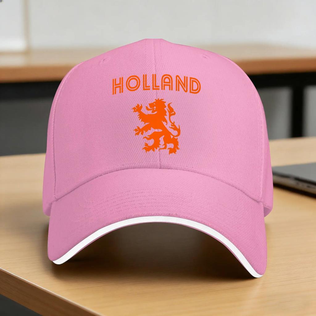 Holland Retro Netherlands Casual Baseball Cap Spring Trucker Hat Sun Running Hip Hop Hats Unisex Unisex Fitted Retro Baseball Caps