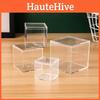Modern Minimalist Clear Plastic Organizer Container With Lid For Stationery Toys Medicine