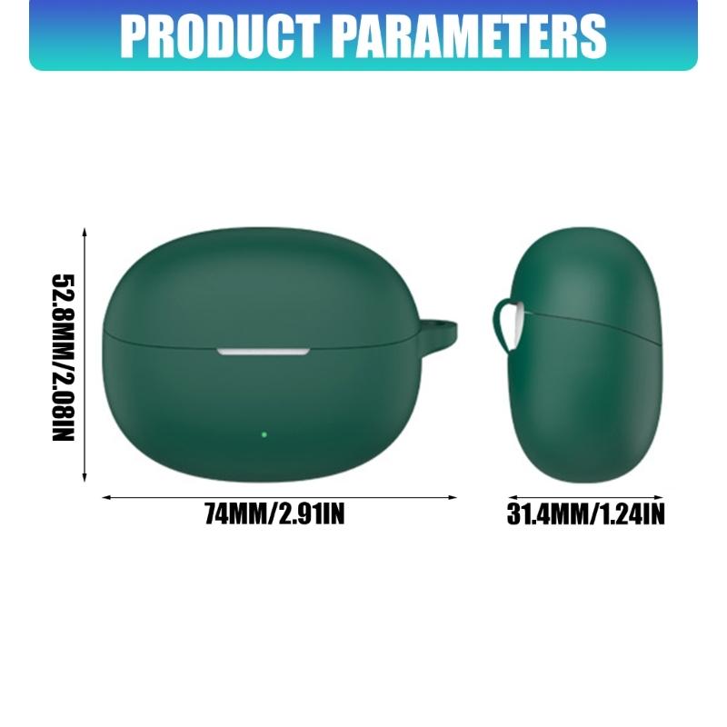 Shockproof Silicone Earphone Case Cover Dustproof Protections Wear Resistant Design for True Wireless 5I