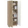 Cabinet Set 2 pcs Sonoma Oak 66 x 34.5 x 90 cm Particleboard