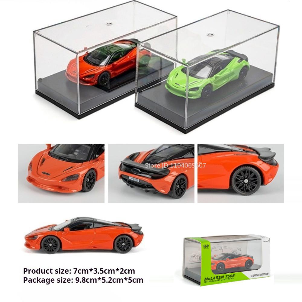 1:64 Mini Divo V12 Sian GT2 720S Valkyrie Car Model Toy Alloy Diecast Dust Cover Box Cars Models Toys Collectible Ornaments