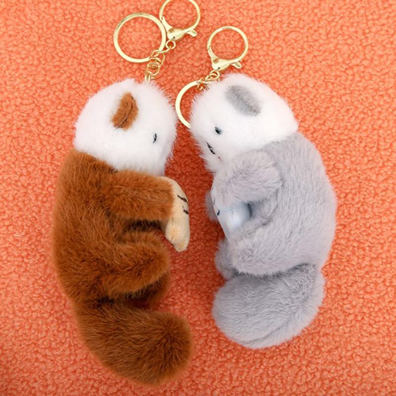 Breloc Charm pentru Geantă Animal de Pluș Drăgălaș Breloc Charm pentru Geantă Accesorii Breloc Animal Drăguț Pentru Rucsacuri