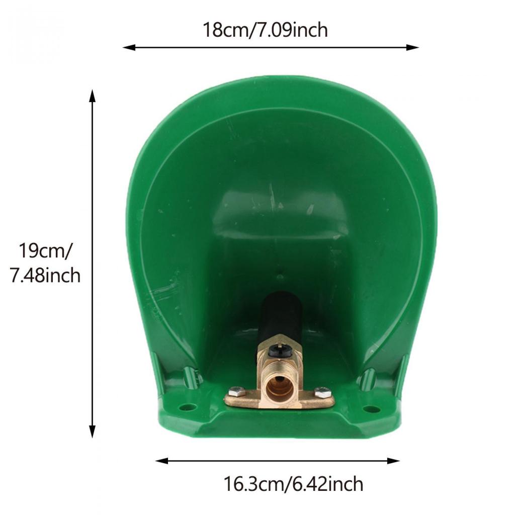 Sheep Water Trough Automatic Drinker Plastic Livestock Water Bowl for Goat Cattle Piglet Barn