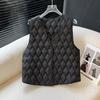 Gilet sans manches en duvet léger pour femme Qisuo (Fengcheng Propriété Personnalisée)