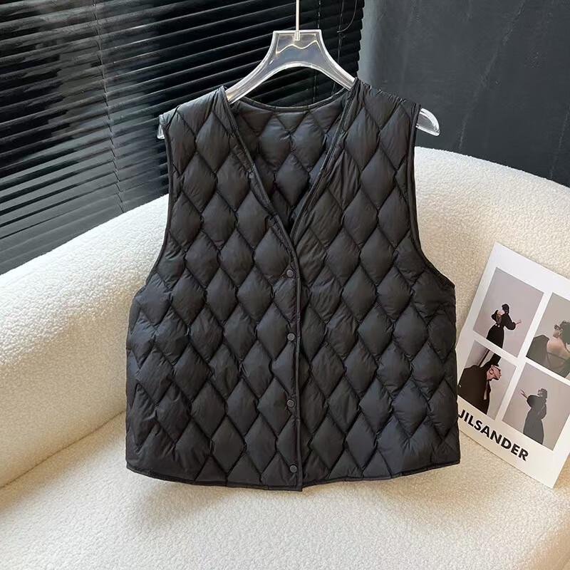 

Qisuo Women s Lightweight Down Vest (Fengcheng Property Custom) 2XL