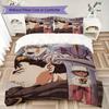 Berserk Pattern Bedding,Quilt Set Quilt Cover Pillowcase Home Birthday Gift(1 * Duvet Cover + 2 * Pillowcase, Without Core)_lx