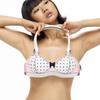 Bra Shape Pink Bikini Handbag Korean Style Underarm Bag Casual Printing Handbag  Ladies