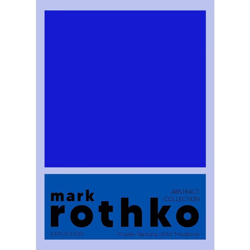 Mark Rothko Exhibition Abstract Posters and Prints Canvas Painting Minimalist Wall Art Pictures for Living Room Home Decor